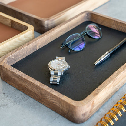 Watch Tray Tall - Dark Oak